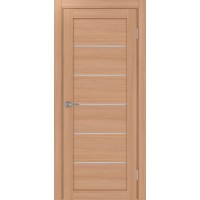 Турин 506.12, цвет ясень тёмный, стекло Мателюкс, размер 80*200 см.