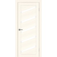 Турин_506У.112, цвет Ясень светлый стекло LACбелый, размер 80*200 см.