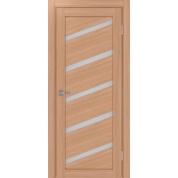 Турин 506У.112, цвет ясень тёмный, стекло Мателюкс, размер 80*200 см.