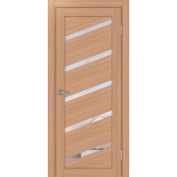 Турин 506У.112, цвет ясень тёмный, стекло Прозрачное, размер 80*200 см.