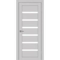 Турин 507.12, цвет Пепельный стекло LACбелый, размер 80*200 см.