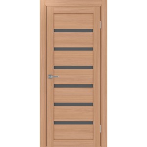 Турин 507.12 , цвет ясень тёмный, стекло Графит матовое, размер 80*200 см.