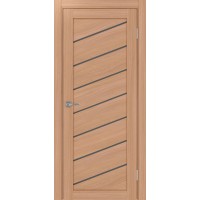 Турин 508У.112 , цвет ясень тёмный, стекло Графит матовое, размер 80*200 см.