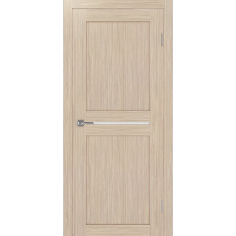 Межкомнатная дверь Турин 520.121, цвет Дуб беленый FL стекло LACбелый, размер 80*200 см.