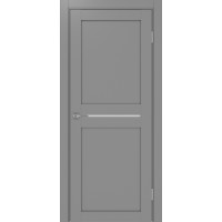 Турин 520.121, цвет Серый стекло LACбелый, размер 80*200 см.