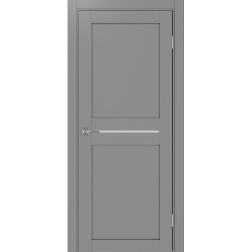 Турин 520.121, цвет Серый стекло LACбелый, размер 80*200 см.