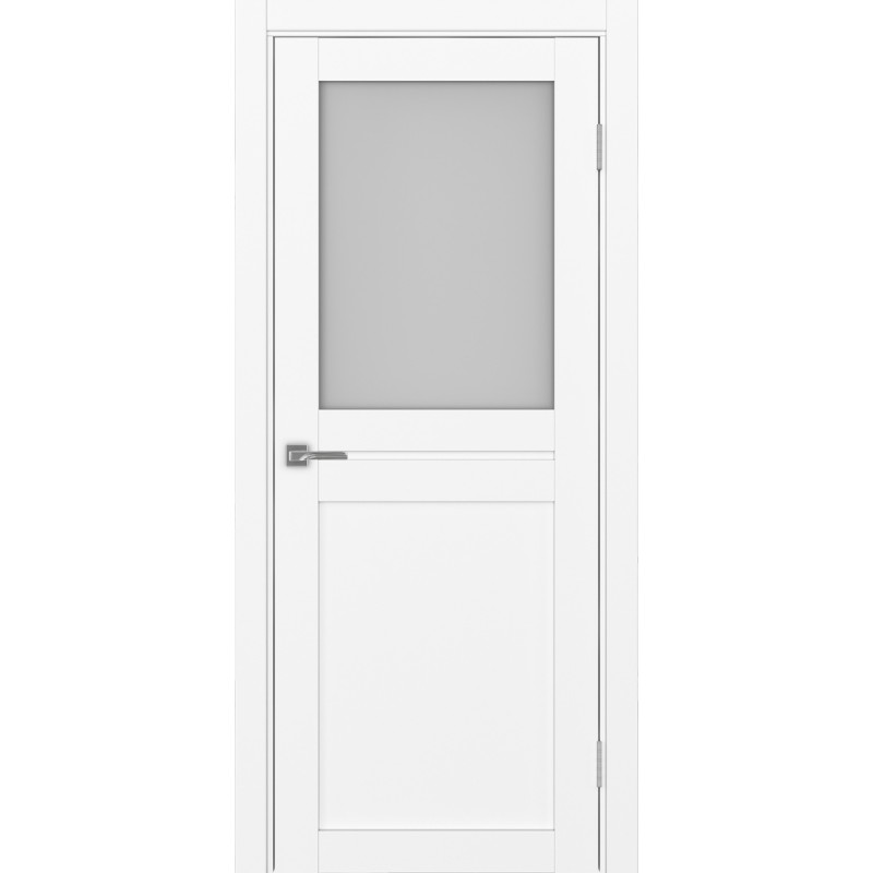 Межкомнатная дверь Турин 520.211, цвет белый снежный, заполнение Мателюкс, размер 200*80 см.
