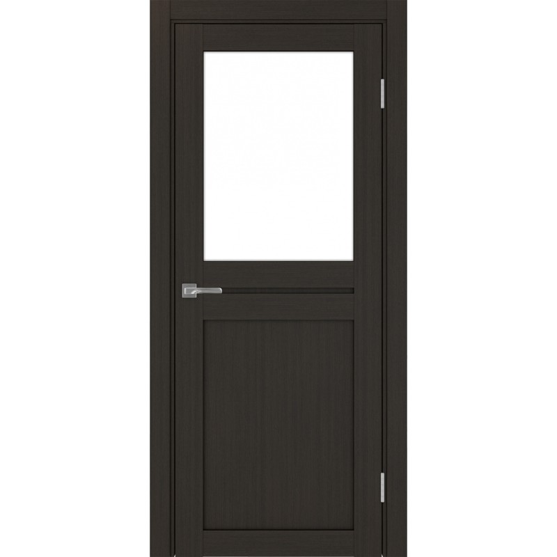 Межкомнатная дверь Турин 520.211, цвет Венге FL стекло LACбелый, размер 80*200 см.