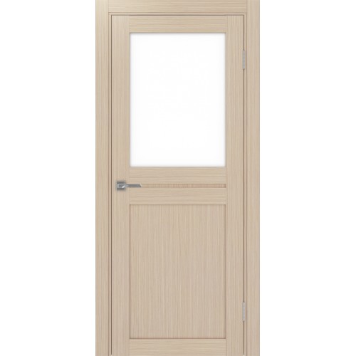 Турин 520.211, цвет Дуб беленый FL стекло LACбелый, размер 80*200 см.