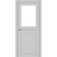 Турин 520.211, цвет Пепельный стекло LACбелый, размер 80*200 см.