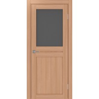 Турин 520.211, цвет ясень тёмный, стекло Графит матовое, размер 80*200 см.