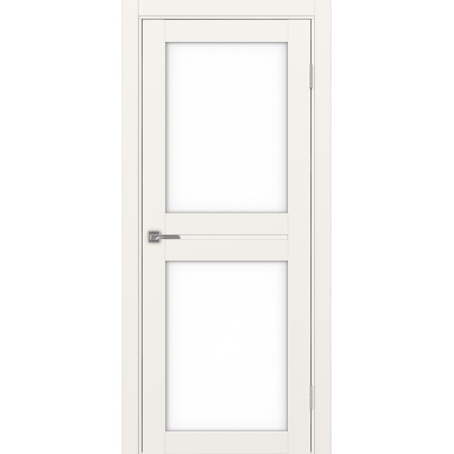 Турин 520.212, цвет Бежевый стекло LACбелый, размер 80*200 см.