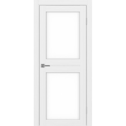 Турин 520.212, цвет Белый лёд, стекло LACбелый, размер 80*200 см.