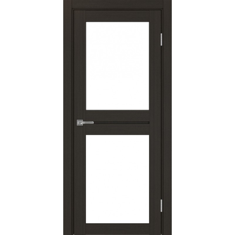 Межкомнатная дверь Турин 520.212, цвет Венге FL стекло LACбелый, размер 80*200 см.