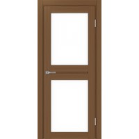 Турин 520.212, цвет Орех NL стекло LACбелый, размер 80*200 см.