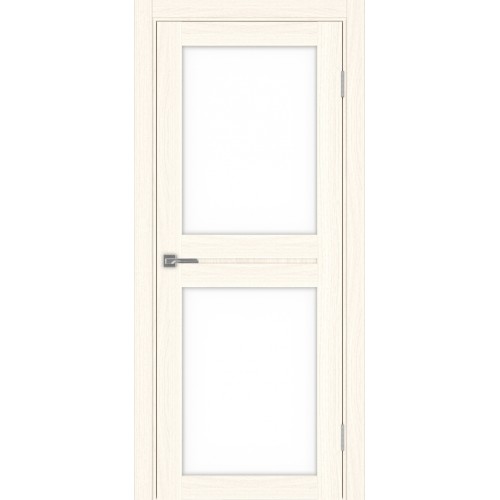 Турин_520.212, цвет Ясень светлый стекло LACбелый, размер 80*200 см.