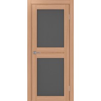 Турин 520.212, цвет ясень тёмный, стекло Графит матовое, размер 80*200 см.
