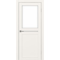 Турин 520.221, цвет Бежевый стекло LACбелый, размер 80*200 см.