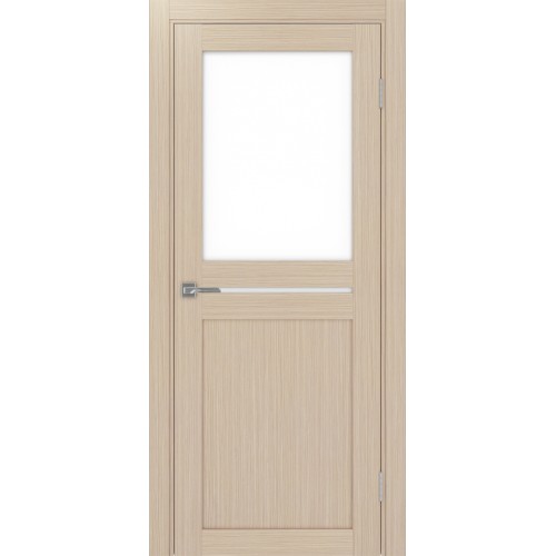 Турин 520.221, цвет Дуб беленый FL стекло LACбелый, размер 80*200 см.