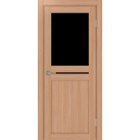 Турин_520.221, цвет Ясень тёмный стекло LACчерный, размер 80*200 см.