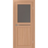 Турин 520.221, цвет ясень тёмный, стекло Бронза матовое, размер 80*200 см.