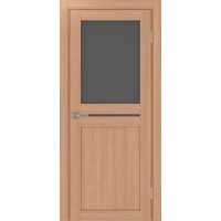 Турин 520.221, цвет ясень тёмный, стекло Графит матовое, размер 80*200 см.