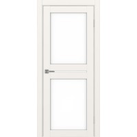 Турин 520.222, цвет Бежевый стекло LACбелый, размер 80*200 см.