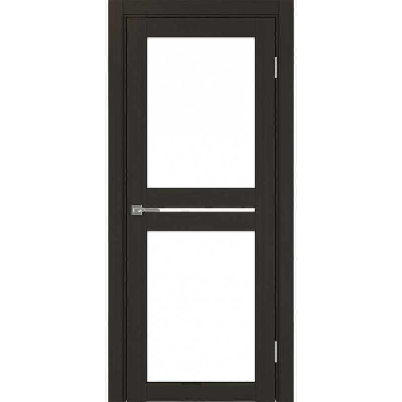 Межкомнатная дверь Турин 520.222, цвет Венге FL стекло LACбелый, размер 80*200 см.