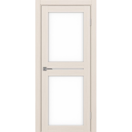 Турин 520.222, цвет Ясень перламутровый стекло LACбелый, размер 80*200 см.