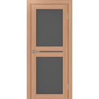 Турин 520.222, цвет ясень тёмный, стекло Графит матовое, размер 80*200 см.