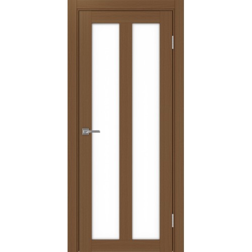 Турин 521.22, цвет Орех NL стекло LACбелый, размер 80*200 см.