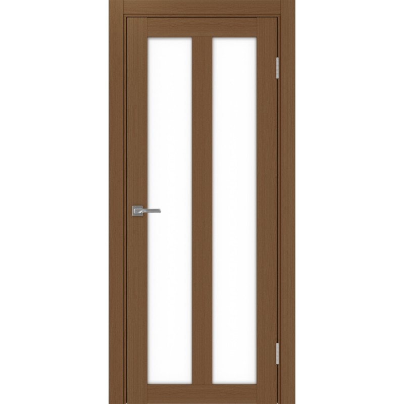 Межкомнатная дверь Турин 521.22, цвет орех NL, заполнение LACбелый, размер 200*80 см.