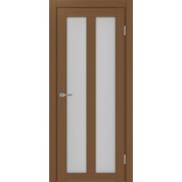 Турин 521.22, цвет Орех NL стекло Мателюкс, размер 80*200 см.