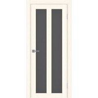 Турин_521.22, цвет Ясень светлый стекло Графит матовое, размер 80*200 см.