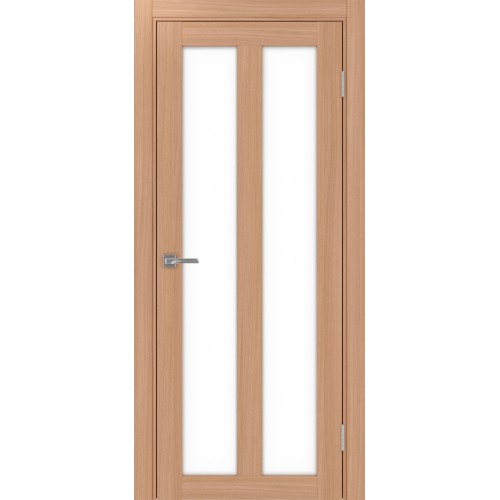 Турин_521.22, цвет Ясень тёмный стекло LACбелый, размер 80*200 см.