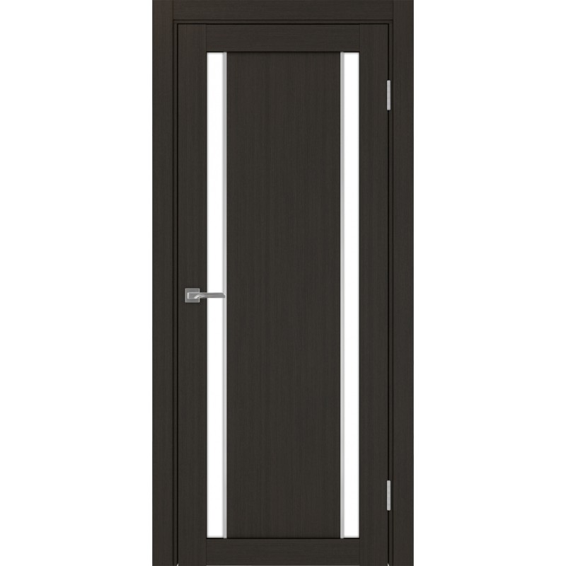 Межкомнатная дверь Турин 522.212, цвет Венге FL стекло LACбелый, размер 80*200 см.