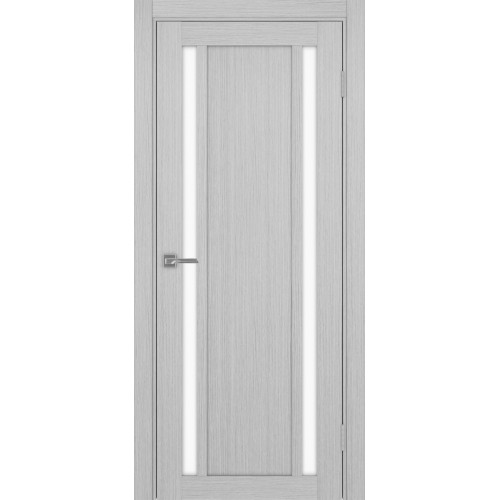 Турин 522.212, цвет Дуб Серый FL стекло LACбелый, размер 80*200 см.