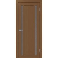 Турин 522.212 , цвет орех NL, стекло Пунта бронзовое, размер 60*200 см.