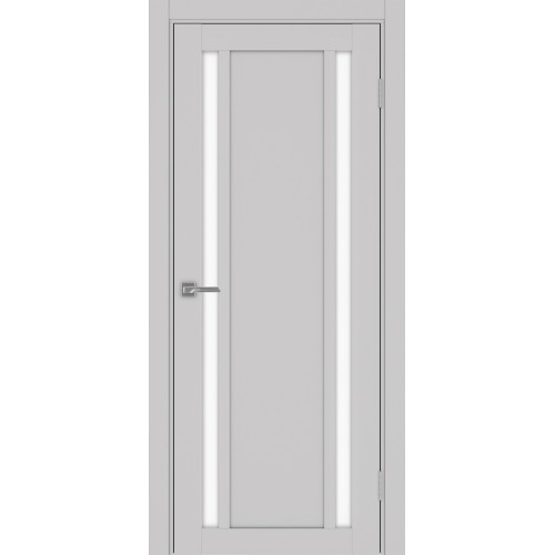 Турин 522.212, цвет Пепельный стекло LACбелый, размер 80*200 см.