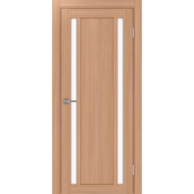 Межкомнатная дверь Турин 522.212, цвет ясень тёмный, заполнение LACбелый, размер 200*80 см.