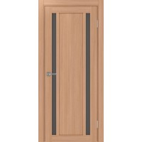Турин 522.212 , цвет ясень тёмный, стекло Графит матовое, размер 80*200 см.