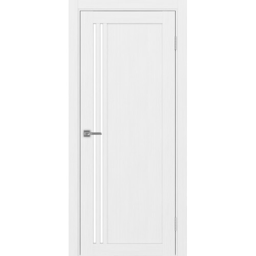 Турин 556.21, цвет Белый лёд стекло LACбелый, размер 80*200 см.