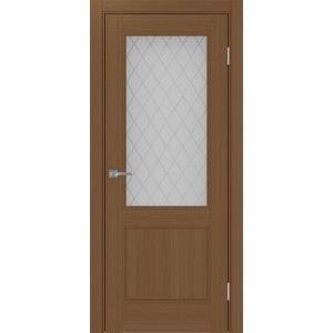 Турин Neo 502.21, цвет орех NL Кристалл бесцветное, размер 80*200 см.