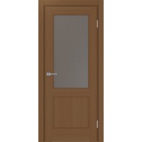 Турин Neo 502.21, цвет орех NL, стекло Пунта бронзовое, размер 40*200 см.