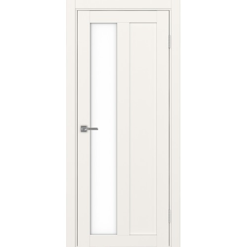 Турин 521.21, цвет Бежевый стекло LACбелый, размер 80*200 см.