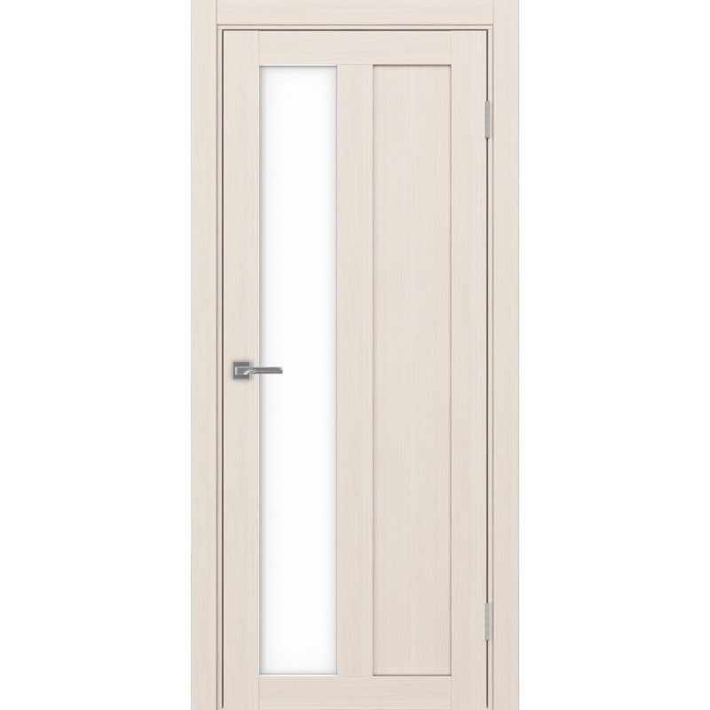 Межкомнатная дверь Турин 521.21, цвет ясень перламутровый, заполнение LACбелый, размер 200*80 см.