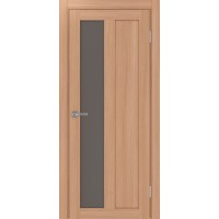 Турин 521.21, цвет ясень тёмный, стекло Бронза матовое, размер 80*200 см.