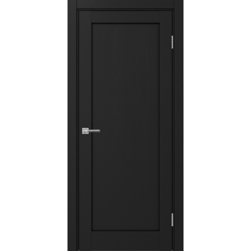 Межкомнатная дверь Турин 501.1, цвет Антрацит размер 30*200 см.