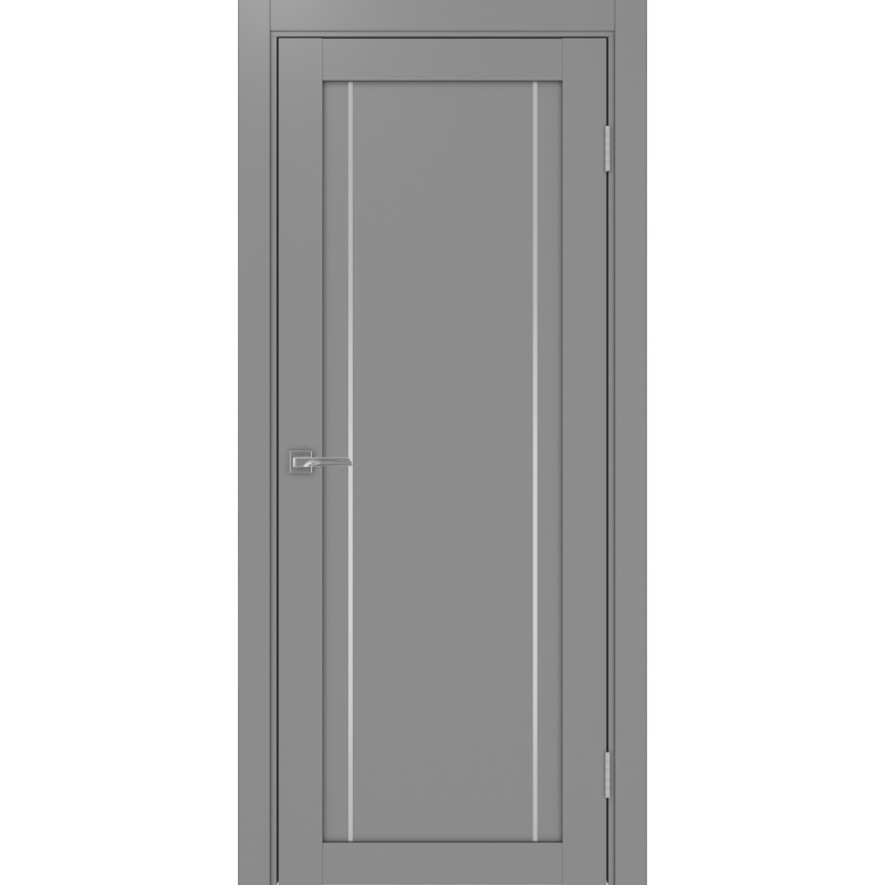 Межкомнатная дверь Турин 522.111 АПП молдинг SC, цвет серый, размер 200*80 см.