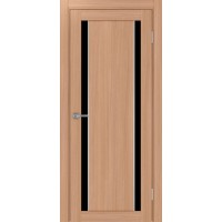 Турин 522.212 AПП молдинг SC, цвет ясень тёмный, стекло LACчерный, размер 80*200 см.